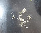 A picture of step 2 of Ugadi pachadi.