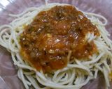 Foto langkah ke 7 dari resep Spaghetti Bolognese.