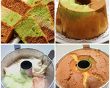 Foto langkah ke 8 dari resep Chiffon Cake 3 Rasa ( Vanilla Choco Pandan menul2+Step by step.