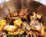 Hình bước làm 3 của món Chả cá Lã Vọng