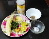 A picture of step 1 of Karela juice.