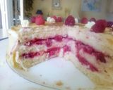 Une image de l'étape 7 de Écrin à la framboise.