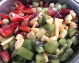 Foto langkah ke 1 dari resep Salad buah tanpa mayo ala kandjeng mami ❤️.