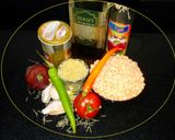 A picture of step 1 of Yellow Lentil Soup with Cardamom.