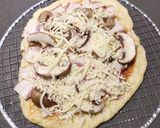 A picture of step 1 of Bacon Pizza/Bread.