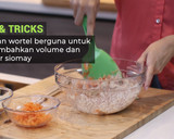 Foto langkah ke 3 dari resep Siomay Dimsum Ayam Gurih Dan Kenyal: Modal Rp 1000/pcs.