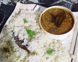 A picture of step 4 of Hyderabadi Daalcha.
