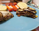 Foto del paso 4 de la receta: Cinta de berenjena con pavo y patata cocida