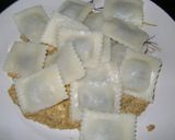 Foto del paso 9 de la receta: Arroz con hummus y ravioles con salsa de hummus