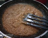 A picture of step 2 of Buckwheat flour halwa.