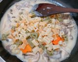 奶油培根起司字母麵的食譜步驟3照片
