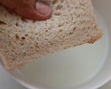 A picture of step 5 of No Cook Stuffed Bread Rasmalai/Dessert.