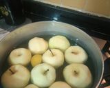 صورة لخطوة 2 من وصفة تفاح معسل للحم لحلو ولسهرات رمضان 🍏🍎