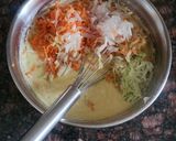 A picture of step 4 of Moong Daal Handvo.