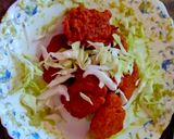 A picture of step 2 of Chinese pakora.
