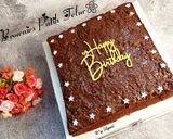 Foto langkah ke 9 dari resep Brownies Putih TeLur.