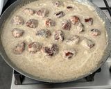 Foto del paso 12 de la receta: Albóndigas con salsa de champiñones