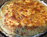 Foto del paso 8 de la receta: Cocina para principiantes: Tarta de brócoli y queso con masa de espinaca