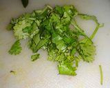 A picture of step 3 of Aloo chokha.