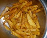 A picture of step 2 of Masala FingerChips.