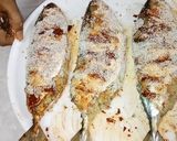 A picture of step 6 of Paneer Stuffed Tawa Mackerel.