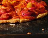 Foto del paso 1 de la receta: Pizza jamón y queso con harina cervecera