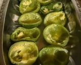 Foto del paso 1 de la receta: Zapallitos de tronco rellenos