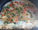Foto langkah ke 3 dari resep Omelet Sayuran (Telur Gulung Sayuran).