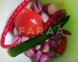 Foto langkah ke 1 dari resep Sambal Mentah Jeruk Limau.