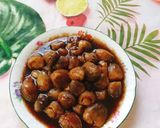 Hình bước làm 4 của món Nấm rơm kho nước tương