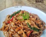 Foto langkah ke 3 dari resep Cah Jamur Pedas Manis.