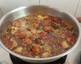 A picture of step 5 of Winter special healthy masaledar Kathiyawadi undhiyu.