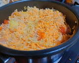 आलू, प्याज और टमाटर राइस (aloo pyaz aur tamatar rice recipe in Hindi) रेसिपी चरण 5 फोटो