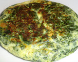 Foto del paso 7 de la receta: Tortilla de espinacas y mejillones