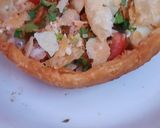 A picture of step 6 of Katturi chaat.