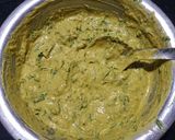 A picture of step 3 of Pearl Millet Chamchamiya.