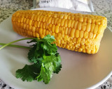 Foto del paso 1 de la receta: Mazorca con queso & cilantro