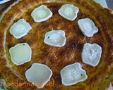 Foto del paso 2 de la receta: Quiche con secreto, queso de cabra y champiñones