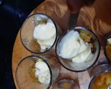 A picture of step 6 of Apricot & custard fruits shots.