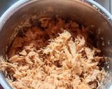 A picture of step 3 of Soya vadi pakoda.