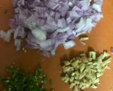 A picture of step 1 of Missi Roti.