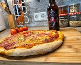 Crazy Pizza mit viel Käse 🤩 Rezeptschritt 6 Foto