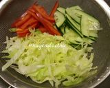 A picture of step 1 of Sweet and Tangy Noodle Salad.