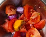 आलू टमाटर की सब्जी (Aloo Tamatar ki sabzi recipe in hindi) रेसिपी चरण 1 फोटो