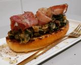 Foto del paso 6 de la receta Brioche de trinxat de acelgas con panceta curada