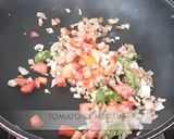 A picture of step 2 of Bread Poha.