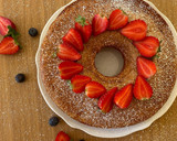 Foto del paso 5 de la receta: 🍓Bizcocho de yogur y fresas🍓