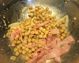 Foto del paso 2 de la receta: Garbanzos con Jamón y Espinaca