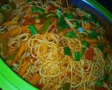 My special stire fry spaghetti recipe step 6 photo