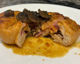 Foto del paso 8 de la receta: Gordon Blue en salsa de Champiñones a la barbecue ❤️